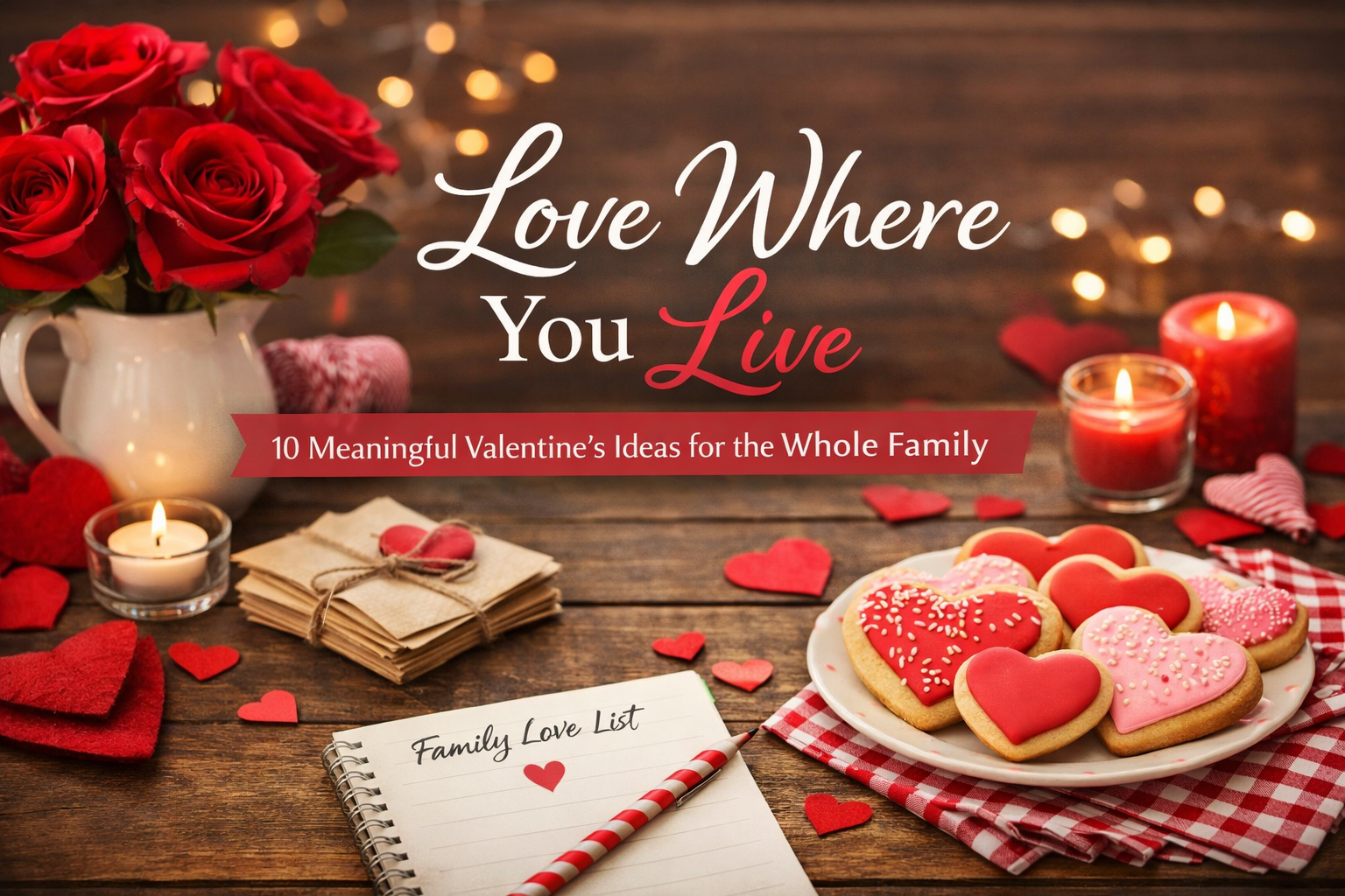 Love Where You Live: 10 Meaningful Valentine’s Ideas for the Whole Family