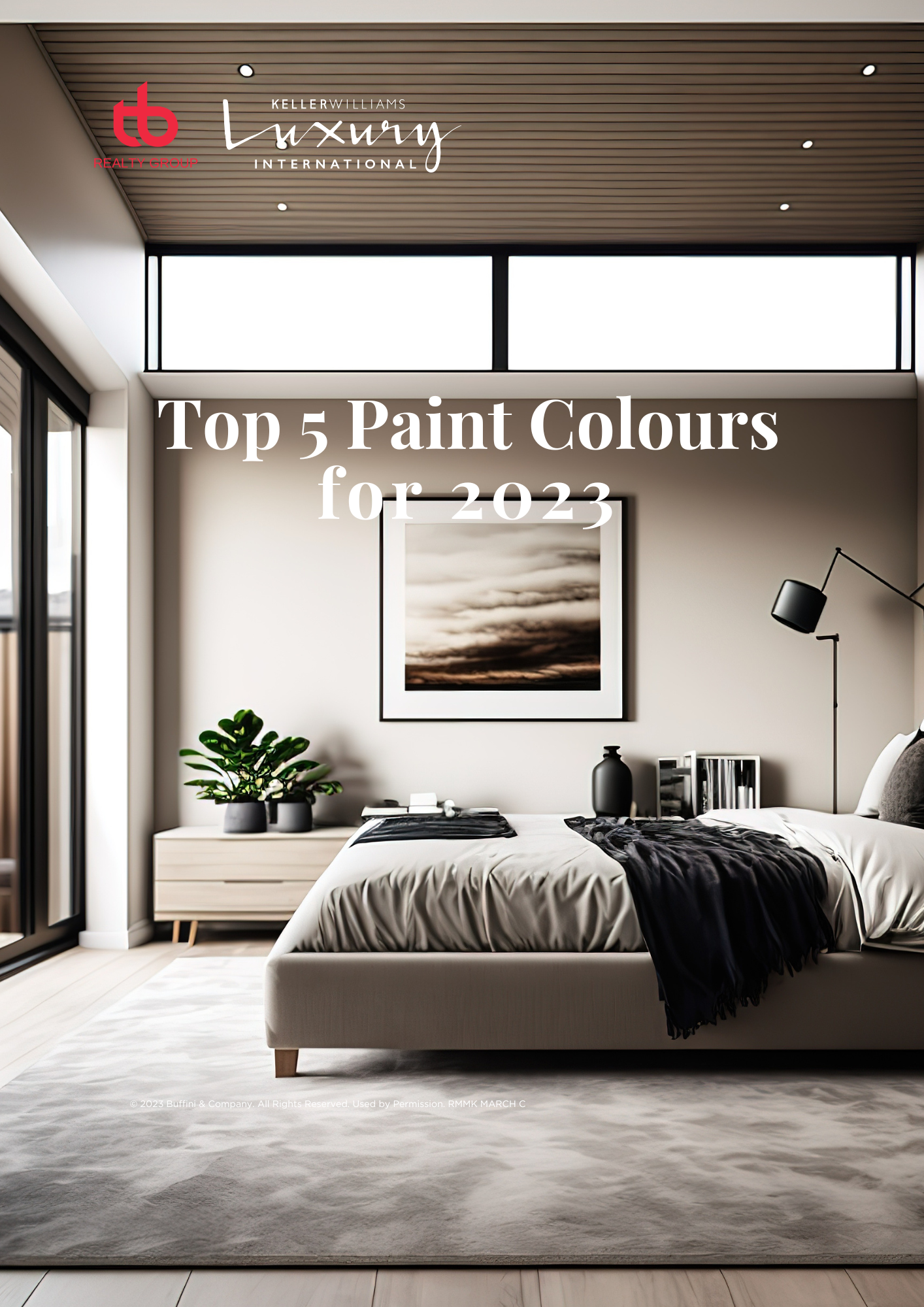 Top 5 Paint Colours for 2023